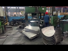 스테인리스 스틸 금속 스킬 엽