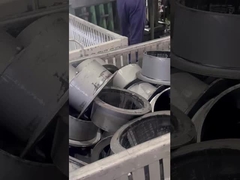 스테인리스 스틸 플랜징/스터브 끝