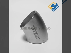 SCH10 to SCH160 45 Degree Elbow Steel Sand Rolling Butt Weld Pipe Fittings