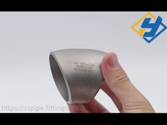 스테인레스 스틸 뒤쪽 웰딩 파이프 핏링 45도 팔꿈치