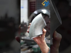 스테인레스 스틸 뒤쪽 웰딩 파이프 핏링 90도 팔꿈치