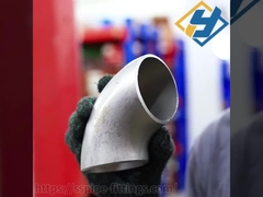 스테인레스 스틸 뒤쪽 웰딩 파이프 핏링 90도 팔꿈치