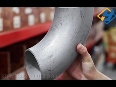 스테인레스 스틸 뒤쪽 웰딩 파이프 핏링 90도 팔꿈치