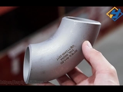 스테인레스 스틸 뒤쪽 웰딩 파이프 핏링 90도 팔꿈치