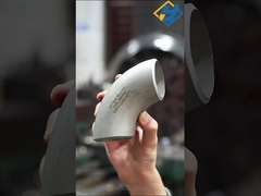 스테인레스 스틸 뒤쪽 웰딩 파이프 핏링 90도 팔꿈치