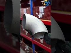 스테인레스 스틸 뒤쪽 웰딩 파이프 핏링 90도 팔꿈치