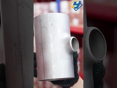 맞춤형 스테인리스 스틸 맞대기 용접 감속 티 고압 직경 이음매 없는 티