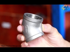 스테인레스 스틸 파이프 핏링 Ss304 Ss316 Npt Bspt 여성 45도 릴레이드 팔꿈치