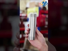 150MM 배럴 니플 EN DIN 스테인리스 스틸 파이프 피팅 NPT 수나사 배럴 니플