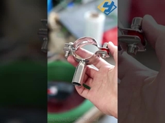 스테인레스 스틸 나사 파이프 피팅 파이프 지원 파이프 브래킷