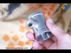 스테인리스 스틸 OEM / ODM 의약품 산업용 대 직경 동일 스레드 티를 사용자 정의하십시오