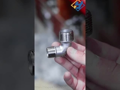 스테인레스 스틸 팔꿈치 90도 크고 작은 머리 줄이는 변수 직경 내부로 스레드