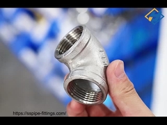 JIS ASTM 스테인리스 스틸 파이프 피팅 201 암나사 엘보우 주조 산업 엘보우