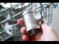 제조업자 최고 가격 스테인리스 스틸 304 티 줄기 NPT/BSP 힌드 파이프 피팅