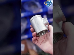 오일 워터 스테인리스 스틸 헤드 주조용 감속 티 파이프 피팅 나사산 동등 BSPP BSPT 용접