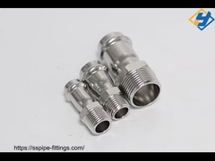 남성 스레드 또는 튜브 연결 스테인리스 스틸 남성 스레드 닛플