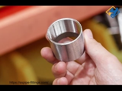 Stainless Steel Screwed Pipe Fittings Couplings Socket