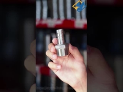 OEM, ODM 스테인리스 스틸 스크루 파이프 피팅 316L 붉은 헥스 톱니