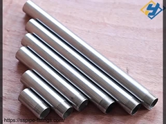 공장 직판 304 316 용접 니플, NPT BSPP BSPT G 나사산 한쪽 나사산 파이프 피팅