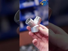 맞춤형 스테인리스 스틸 나사식 파이프 피팅 Y 수컷 및 암컷 티