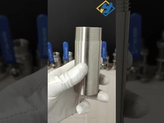 단일 찌꺼기 스테인레스 스틸 회전 파이프 부착 용접 연결 물 가스 오일