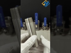 201 304 316 스테인레스 스틸 용접 한쪽 가닥과 함께  Nipple Npt Bsp Bspt 남성 가닥