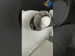 304 스테인리스 스틸 내마모성 육각 플러그 영국식 미터법 나사산 엔드 캡 파이프 피팅