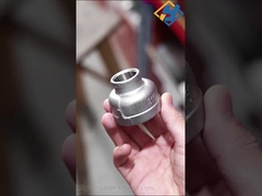 ISO 9001 둥근 모양의 스테인리스 스틸 나사 파이프 피팅