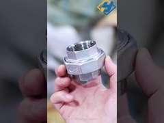 NPT 연합 304 스테인레스 스틸 주사 파이프 부착 연합 여성 직사각형 연합