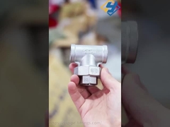 OEM, ODM 스테인리스 스틸 스크루 파이프 피팅 Tee Union