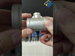 ANSI JIS DIN ASME 1/8' ~ 60' 스테인레스 스틸 SS 나사 파이프 피팅 여성 스레드 줄이는 티