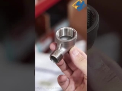 스테인레스 스틸 나사 파이프 피팅 여성 및 남성 스레드 줄이는 팔꿈치