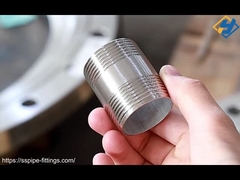 304 316 스테인리스 스틸 나사식 파이프 피팅 배럴 니플