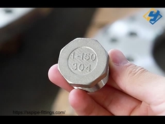 스테인리스 스틸 나사 파이프 픽팅 헥스 플러그