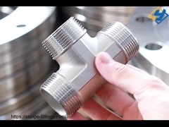 T형 용접 스테인리스 스틸 티 이음매 나사산 파이프 피팅 파이프 피팅