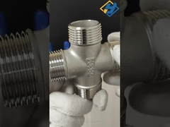 스테인리스 스틸 나사산 크로스 파이프 피팅, 맞춤형 사이즈, 생산자 직판