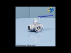 ASTM BS DIN ISO JIS 스테인리스 스틸 볼 밸브 TEE 볼 밸브 OEM, ODM, OBM