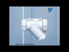 ASTM BS DIN ISO JIS 스테인리스강 밸브 Y형 필터