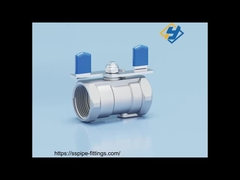 OEM, ODM, OBM 스테인리스 스틸 볼 밸브 볼 밸브 (나비형 핸들 버터플라이 밸브)