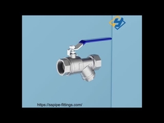 스테인레스 스틸 304/316 스테인레스 스틸 밸브 필터 볼 밸브 스트레이너 볼 밸브