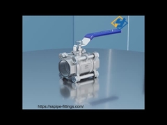 OEM, ODM, OBM 스테인리스 스틸 밸브 3 조각 볼 밸브